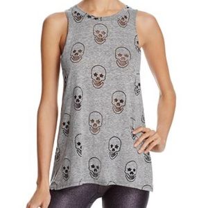 Terez Starry Eyed Skull Tank (Size M)